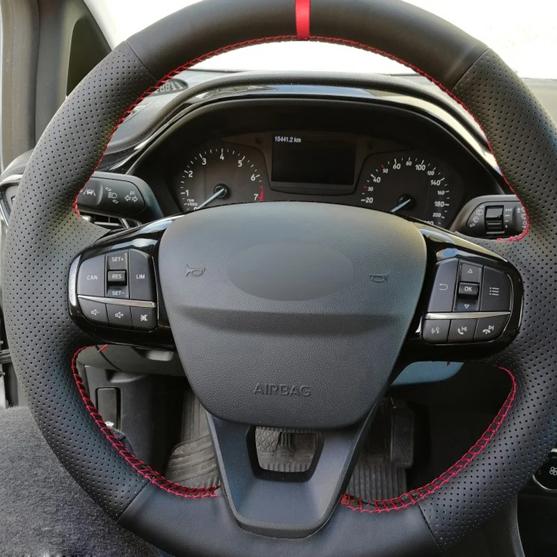 Рукоделие для шитья Ford Focus 4 2019 2020 Fiesta 17 19 Tourneo 2018 новый дизайн волана|Чехлы на руль|