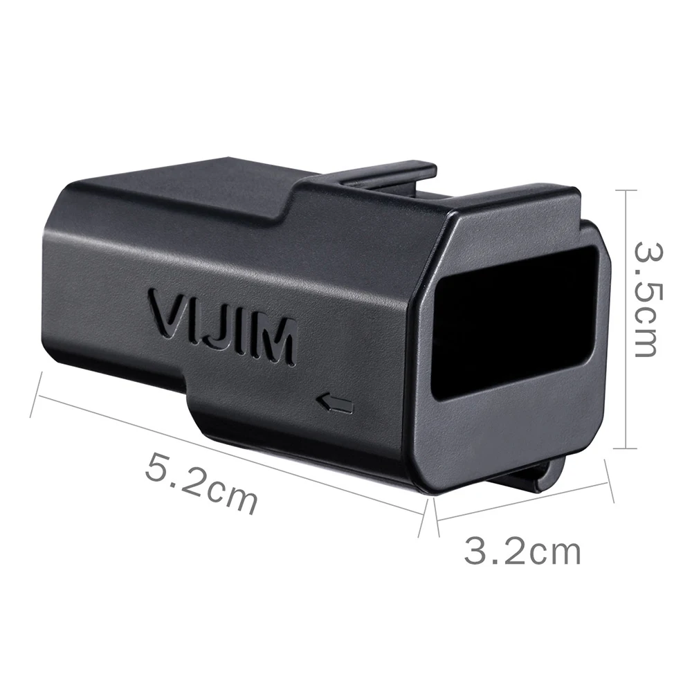 VIJIM GP-3 Gopro держатель микрофона быстроразъемного адаптера для оригинала caseGopro 7/6/5