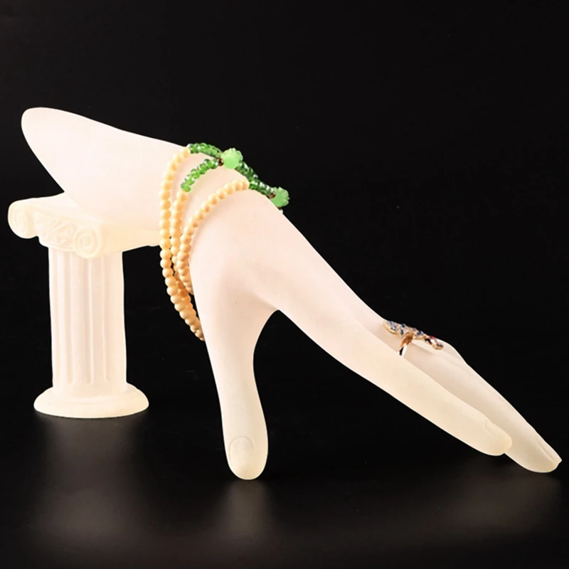 

Mannequin Hand Finger Glove Ring Ring Bracelet Bracelet Watch Jewelry Display Stand Storage Box Stand