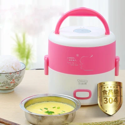Мини рисоварка Электрический Теплоизолирующий Ланч бокс с подогревом