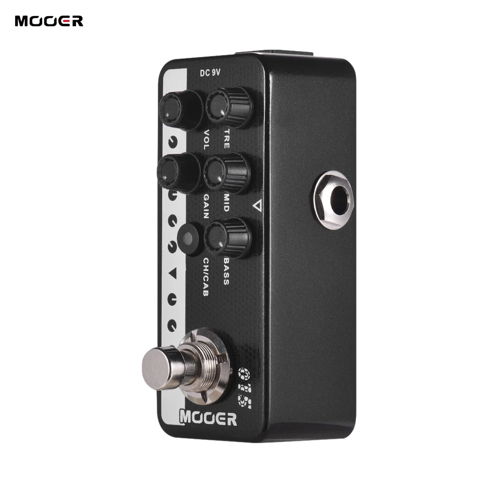 Mooer MICRO PREAMP серия бадминтонных ракеток 015 коричневый звук цифровой двухканальный