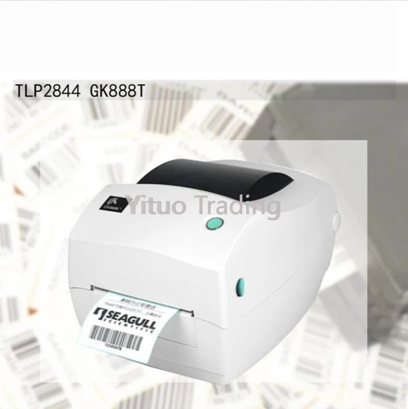 Печатающая головка принтера штрих-кода GK888T 888TT TLP2844 термопечать GK888TT резиновый ролик на.