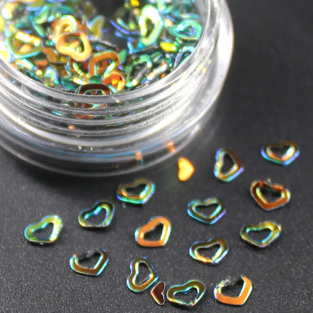 1 шт. 12 Ccolors DIY лист форма акриловый порошок гель лак для ногтей украшения для дизайна ногтей хрустальный Маникюр профессиональные аксессуары для ногтей - Цвет: 6