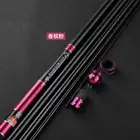Жесткая рыболовная удочка ZZ206 SYNTHA Deepred Tulip 19 Hard Purple Stone II 28, сверхтвердая Удочка 3,6 м, 3,9 м, 4,5 м, 4,8 М, 5,4 м, 5,7 м, 6,3 м, 7,2 м