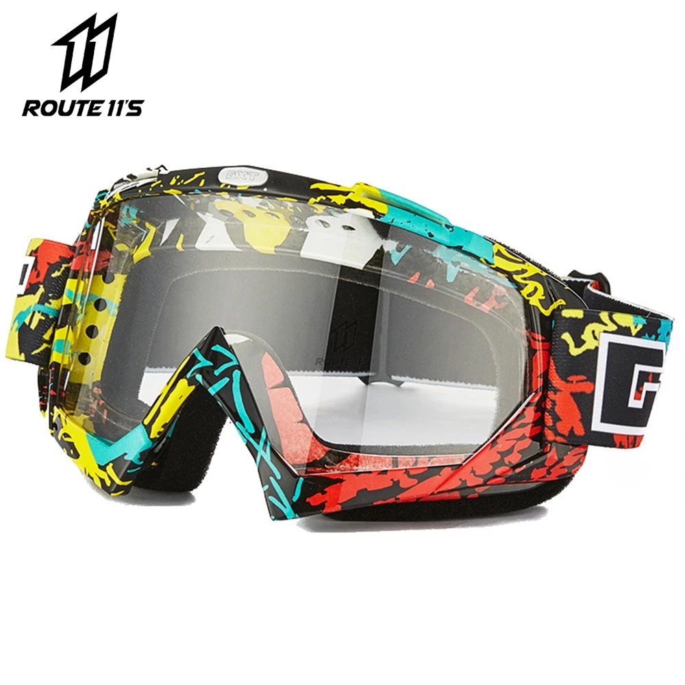 

Мотоциклетные очки GXT Nordson, спортивные солнцезащитные очки для езды на открытом воздухе, для внедорожного лыжного спорта, езды на велосипеде...