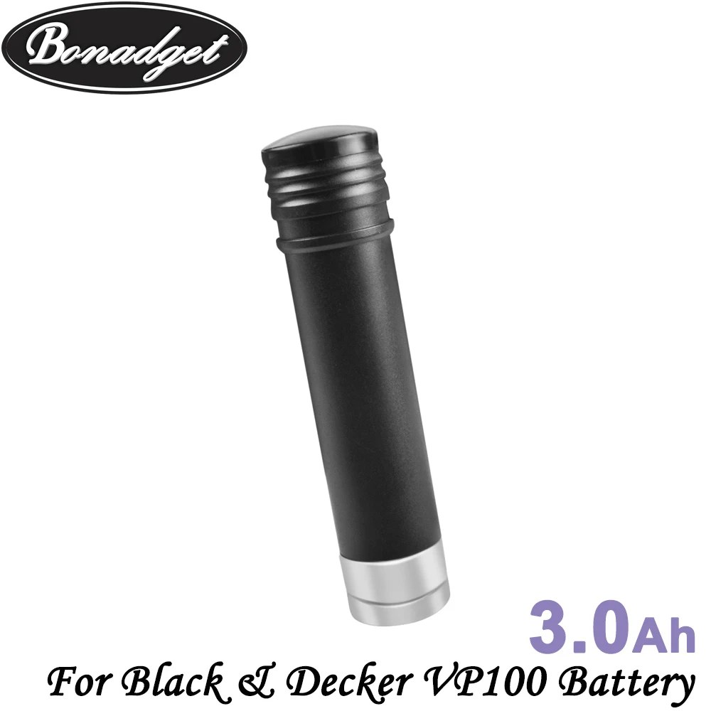 Bonadget 3 6 V 3000 мА/ч металл гидридных или никель Батарея для BLACK&DECKER Versapak VP100 VP100C VP105 VP105C