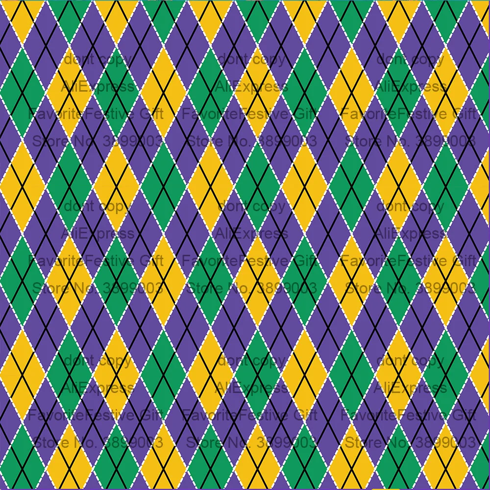 Марди Гра печати милый дизайн молочного Шелка полиэстер ткань шитья DIY ручной