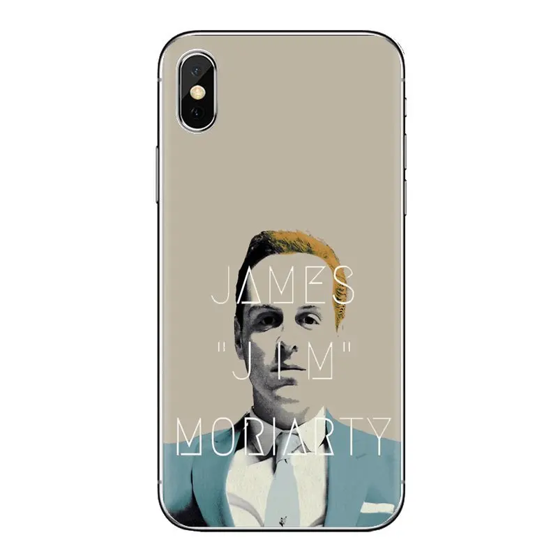 Ultra Thin Case For Xiaomi Mi4 Mi5 Mi5S Mi6 Mi A1 A2 5X 6X 8 9 Lite SE Pro Max Mix 2 3 2S Jim Moriarty Sherlock Holmes Quotes |
