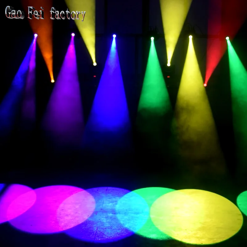 Скидка Светодиодный прожектор Gobo, сценический прожектор для дискотеки, клуба, вечерние ринки, свадьбы, бара, прожектор, 8 цветов, 60 Вт