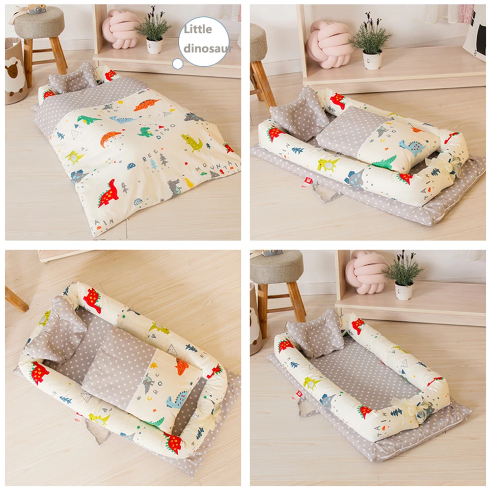 Складная детская кроватка Высококачественная для новорожденных 3 шт./компл.