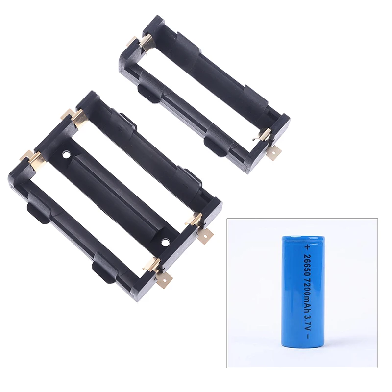 

1PC 26650 Battery Holders Pack Spacer Frame Radiating Holder Plastic Bracket DIY