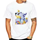 Мужская футболка Gabumon low res pixelart, футболка для женщин и мужчин