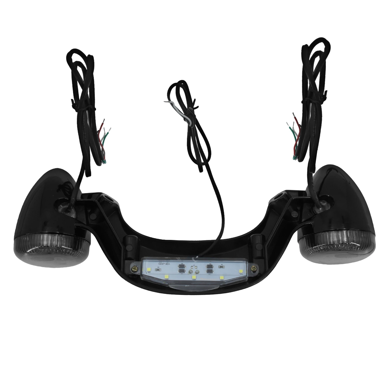 Мотоцикл яркий черный задний светодиодный стоп-сигнал светильник сигнала