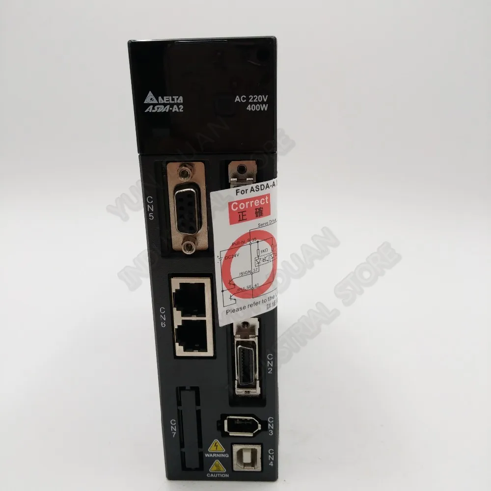 Delta A2 400 Вт серводвигатель переменного тока с тормозом и привод & кабель Наборы ASD