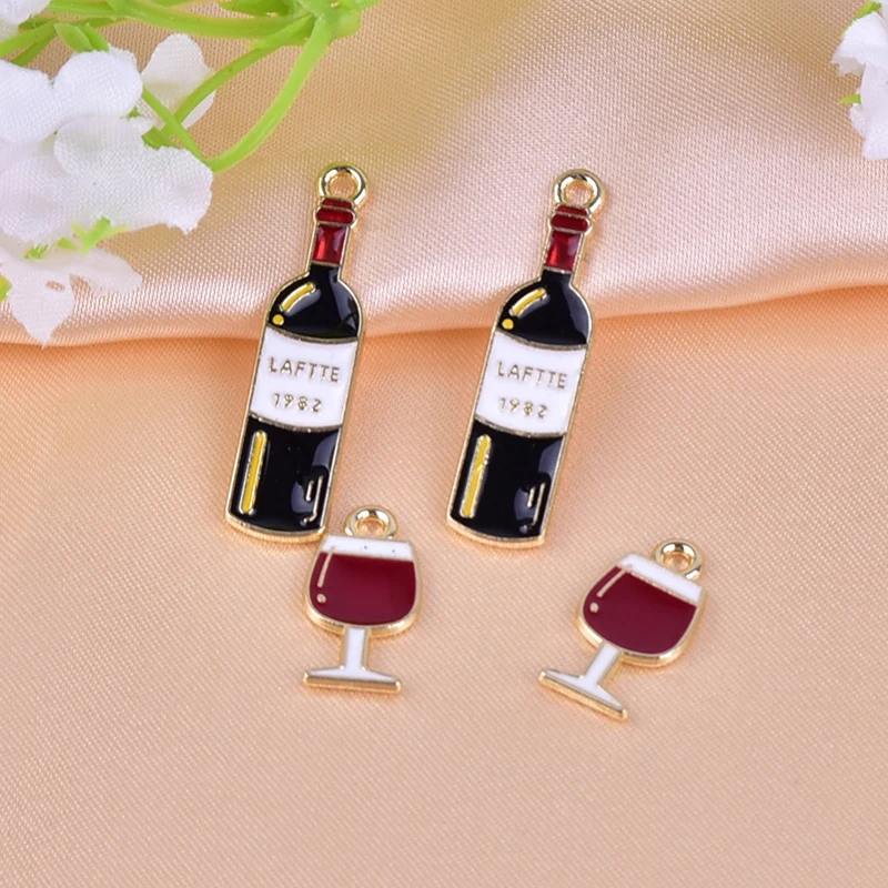 

Эмалированные Подвески в виде Кубка красного вина, 10 дюймов