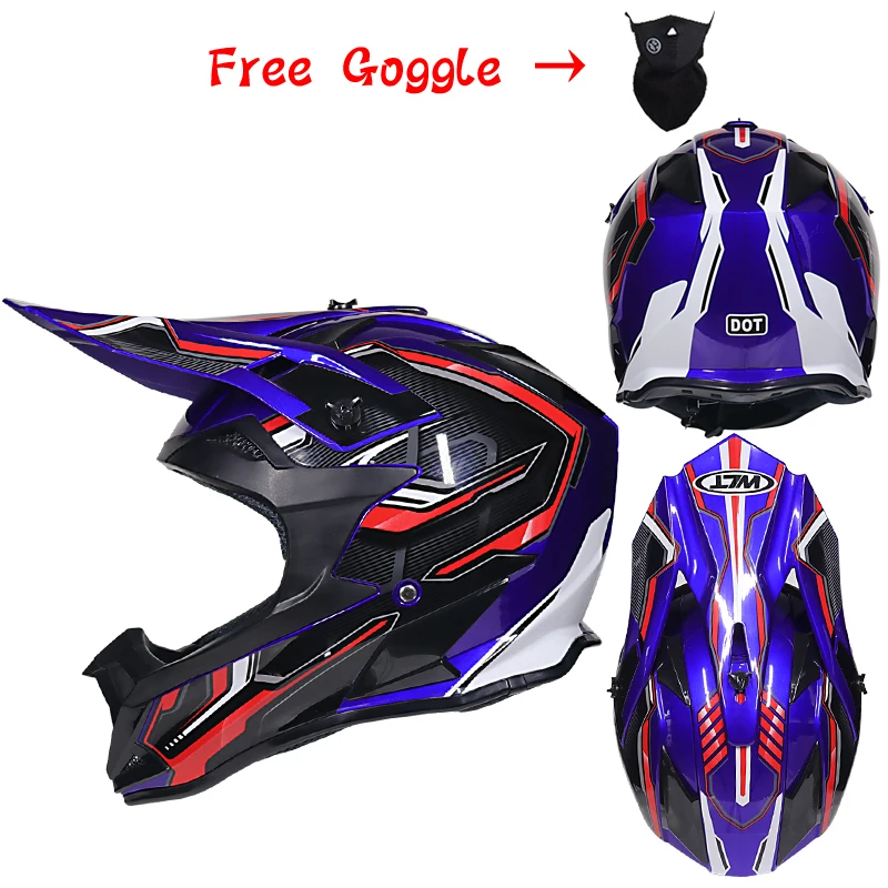 

WLT off road motorcycle rcyle adult motorcycle cross MTB bicycle low cost MTB DH racing helmet
