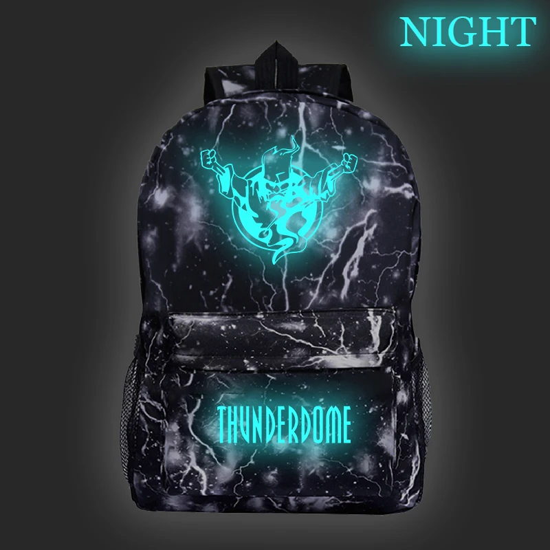 

Thunderdome Luminous backpack Star School Bag Student Backpack Girl Boy Toddler Bag Child Mochila Backpack