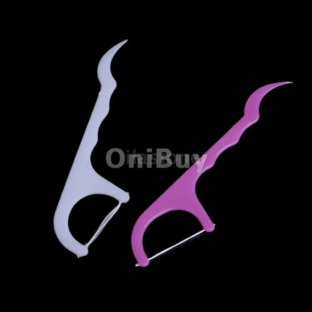 30 десен для полости рта зубная нить пластиковые зубочистки|plastic tooth picks|dental flossertooth