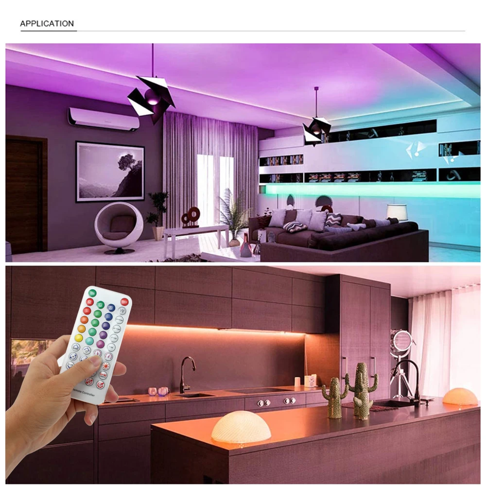 

WS2812B WS2811 Bluetooth Controller For Addressable LED Strip Light SMD 5050 RGB LED Tape IR Music Smart Controller