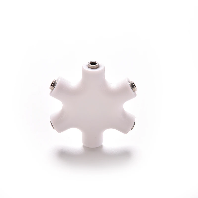 1 комплект адаптер разветвитель для наушников с 6 портами папа на 2 3 4 5 мама 8