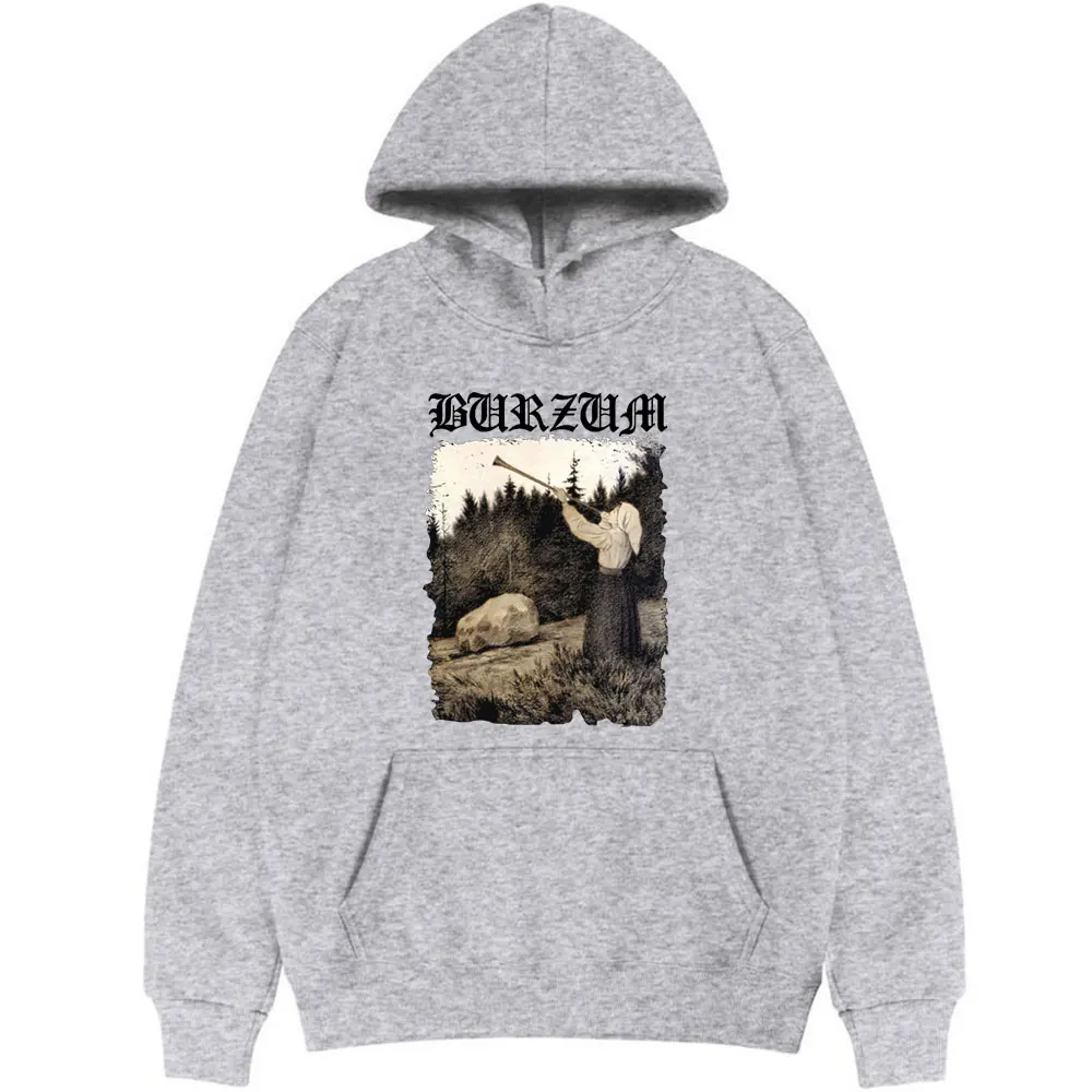 

Burzum Hoodie - Filosofem Cover Ver2 Printed Hoodies Men Women Loose Harajuku Hooded Sweatshirt Fashion Cotton Sweatshirts Tops