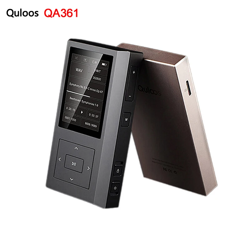 Quloos QA361 QLS HiFi музыкальный плеер без потерь AK4495SEQ DAC чипы 6 * OPA1622 чистый звук DSD