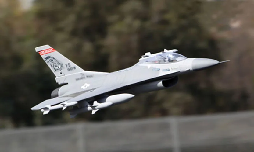 Scale skyflight 70 мм EDF 1,3 м F16 Боевой сокол RC комплект реактивный самолет Модель W/O МОТОР сервоприводы ESC батарея TH03078