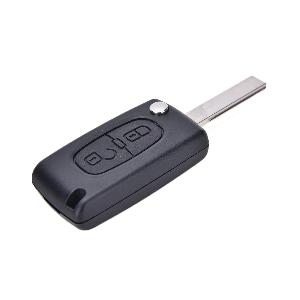 Новая замена 2 кнопки дистанционный складной брелок корпус оболочки лезвия для