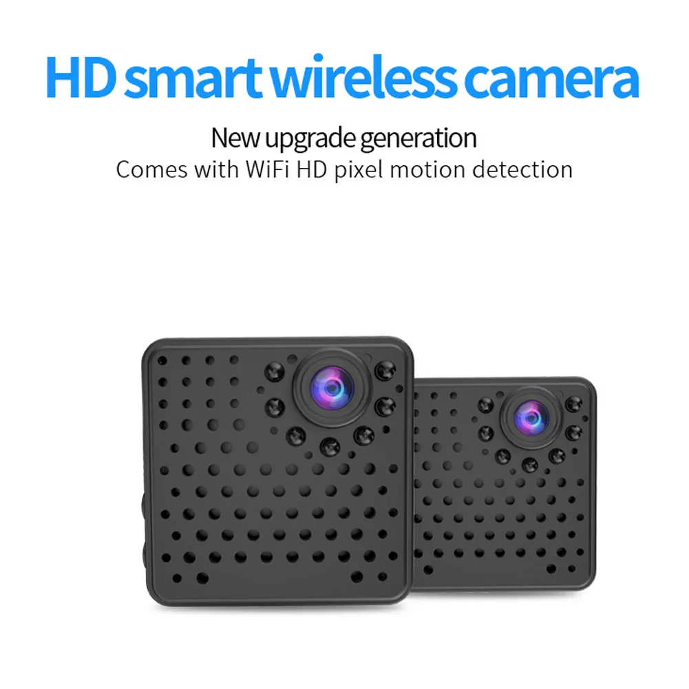 

Мини-камера HD 1080P Беспроводная с Wi-Fi и датчиком движения