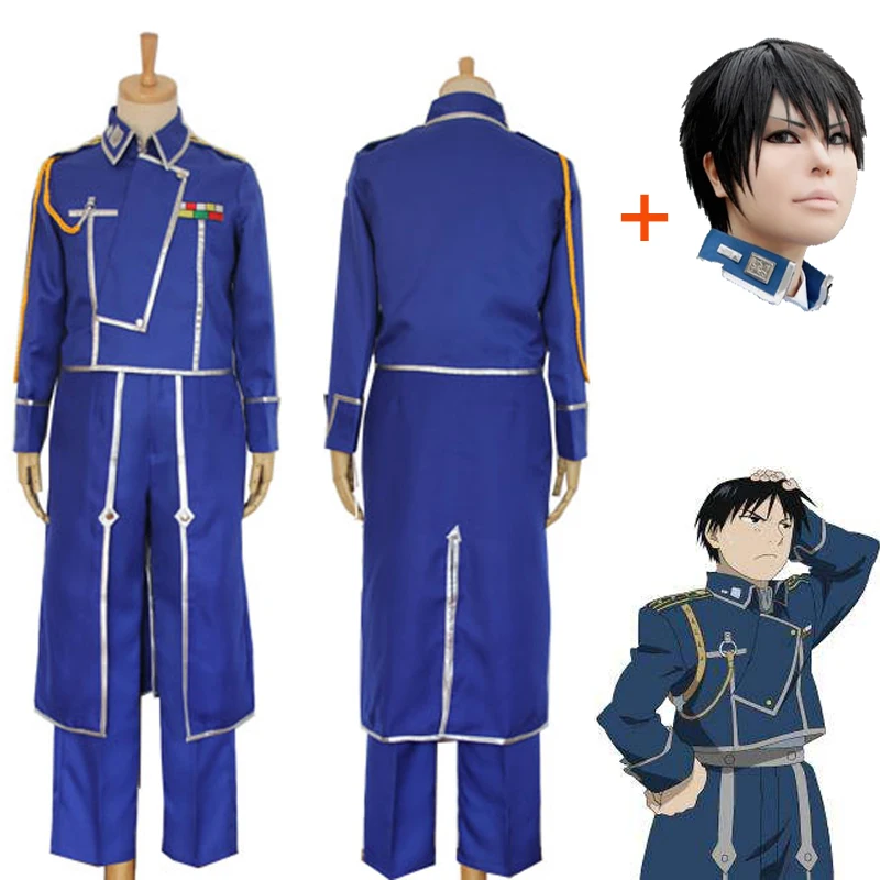 С рисунком из аниме Стальной Алхимик Ботинки в стиле Косплэй Рой костюмы Мустанг