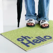 Fashion Entrance Door Mat Carpet Non-slip Kitchen Mat Bathroom Mat Silk Loop Freely Cuttable Mats Carpet Home Hallway Door Mats Fashion Entrance Door Mat Carpet Non-slip Kitchen Mat Bathroom Mat Silk Loop Freely Cuttable Mats Carpet Home Hallway Door Mats