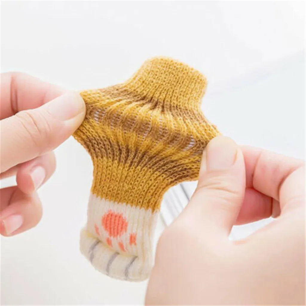 Самые продаваемые товары 2020 года 4 шт. котенок кошачья лапа вязаный напольный