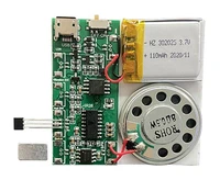 factory directly magnetron control activated mp3 music ic pcb sound module usb downloadable sound module for greeting cards