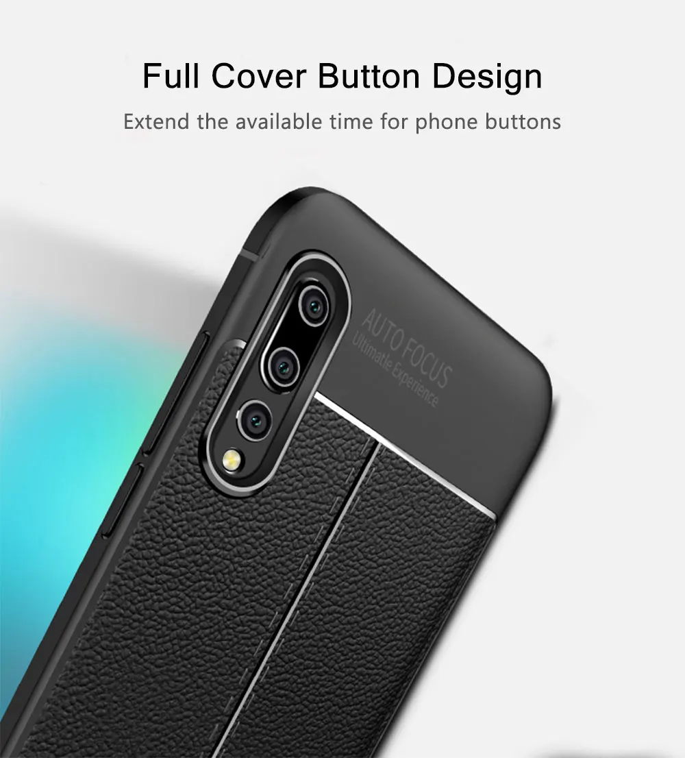 Деловой мягкий гибкий силиконовый противоударный чехол для huawei Honor 7X 6A v9 play mate10 9 pro lite NOVA 2i 7 plus кожаный чехол