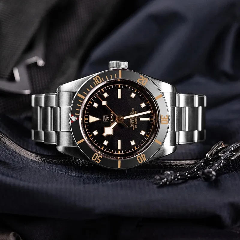 BENYAR Watch Men Sport Mechanical Wristwatch Top Brand Men Watches Automatic clock waterproof Stainless Steel Watch Reloj Hombre