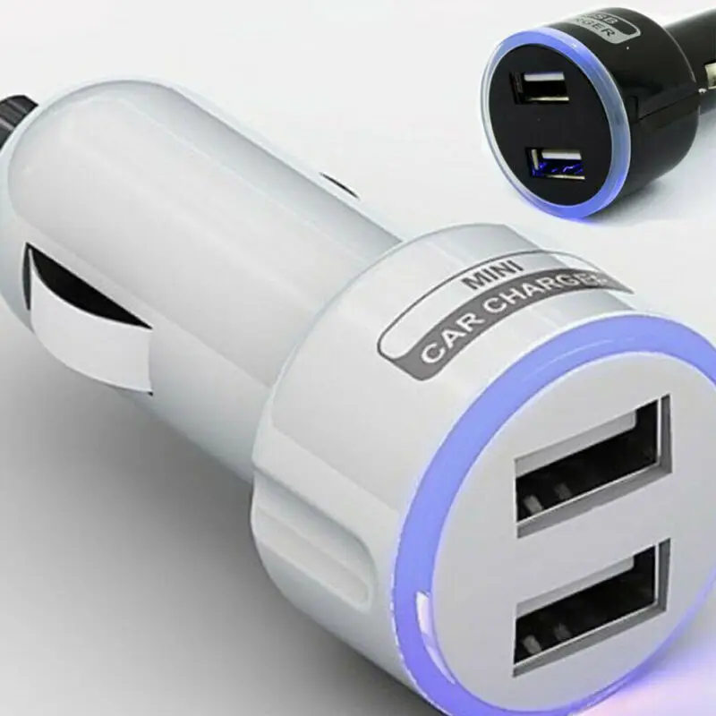 2100 мАч прикуриватель 2 в 1 usb порты зарядное устройство автомобильное мульти