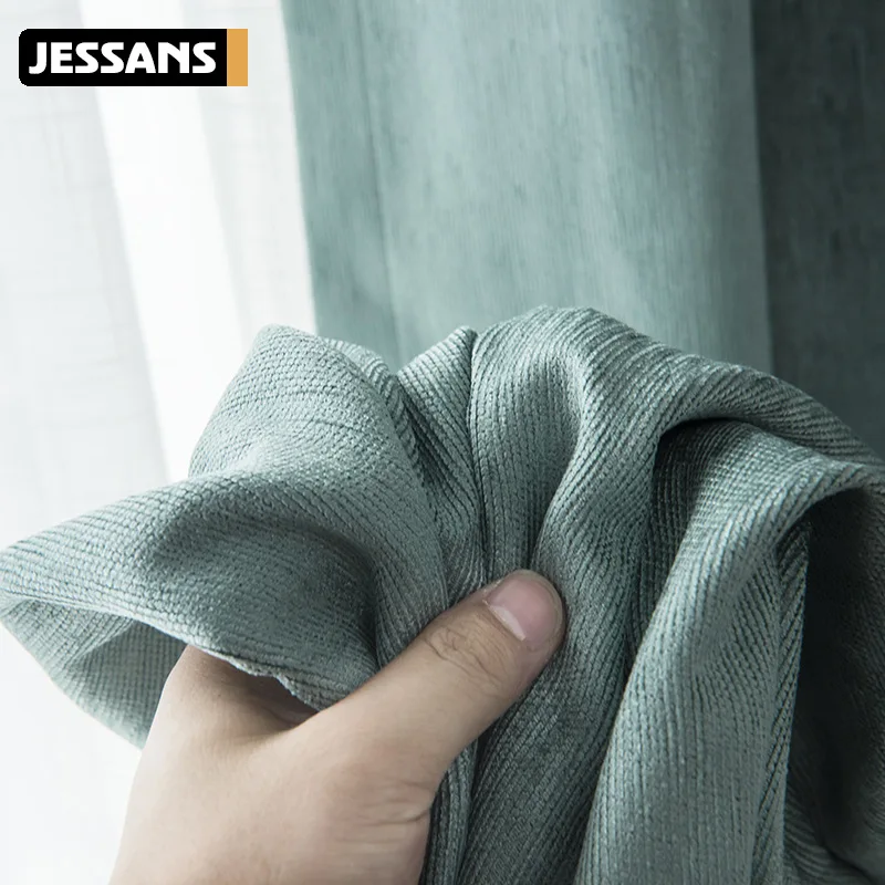 Шторы современные синели плотные спальни s для Гостиная Роскошная оконная