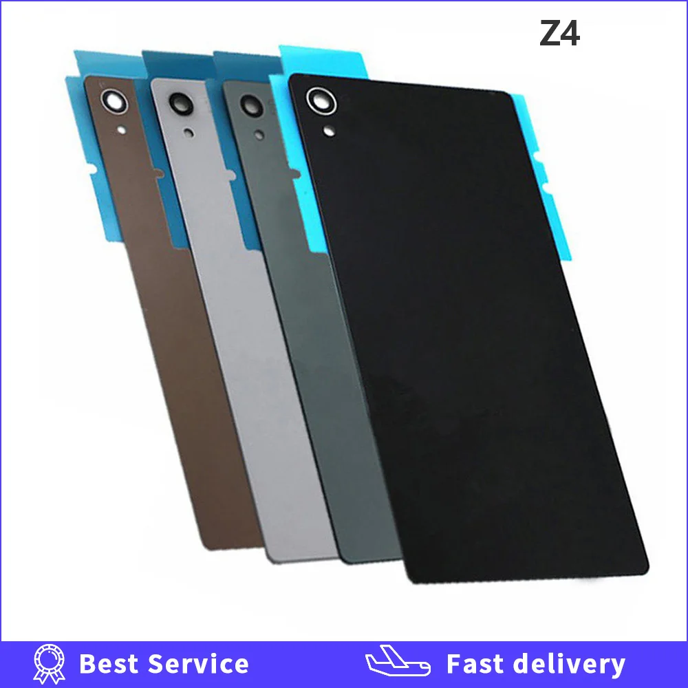 Задняя стеклянная крышка батарейного отсека корпуса с логотипом высокого