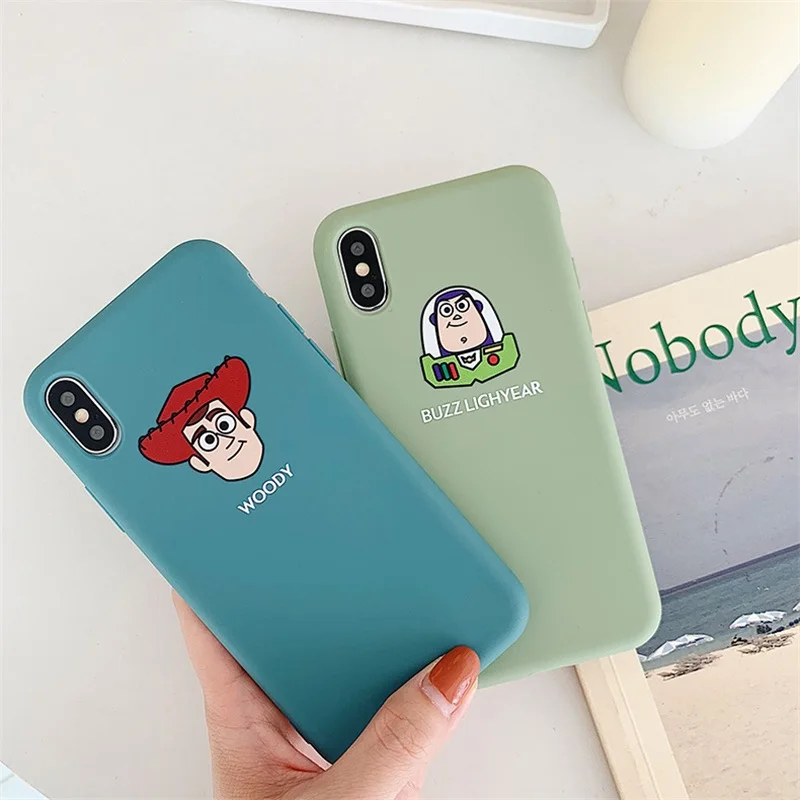Чехол для телефона с героями мультфильмов История игрушек iPhone 7 8 Plus 2021 X XR XS Max 11 11Pro