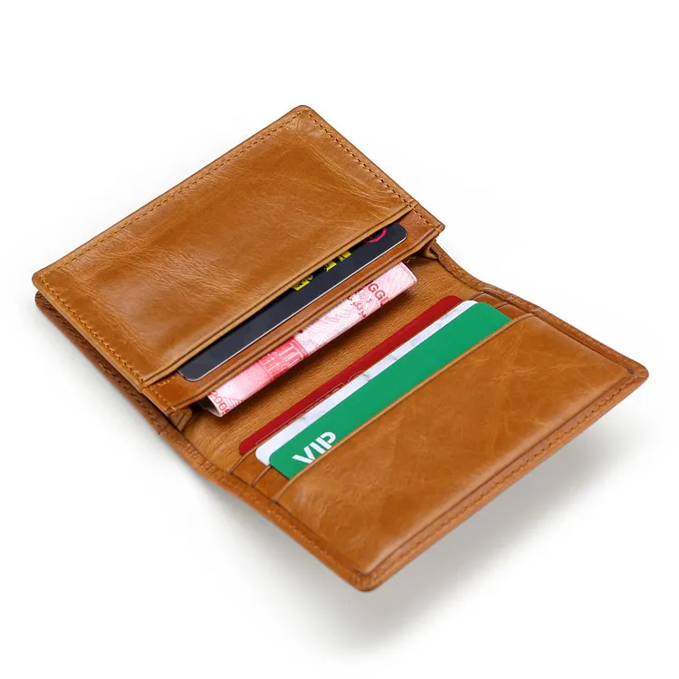 Держатель для карт женщин новинка 2020 Ретро стиль натуральная кожа ID держатель