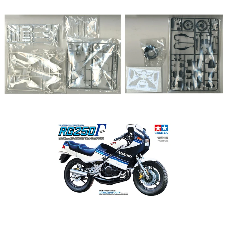 

Tamiya Hobby Toys 1/12 SUZUKI RG250Γ Motorcycle Model Assembly Kits For Adults Diy Part Or Children Kids Gift