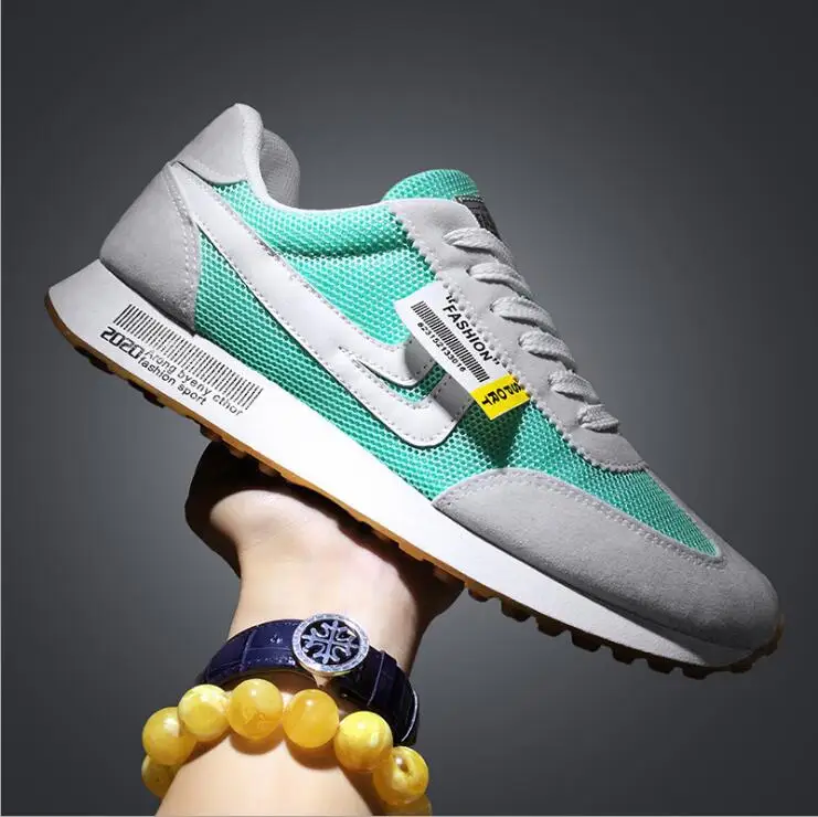 Новинка мужские кроссовки для бега дышащие сетчатые противоскользящая