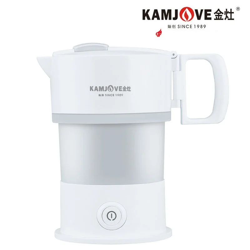 Дорожный складной электрический чайник 110 В и 220 Портативный Силиконовый для