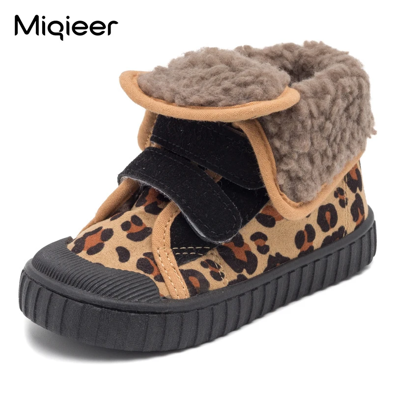 Зимние удобные мягкие детские ботинки для мальчиков модные высокие кроссовки с