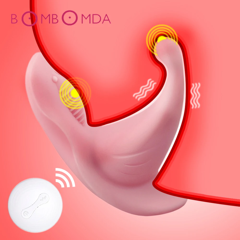 Портативный Женский беспроводной вибратор с дистанционным управлением