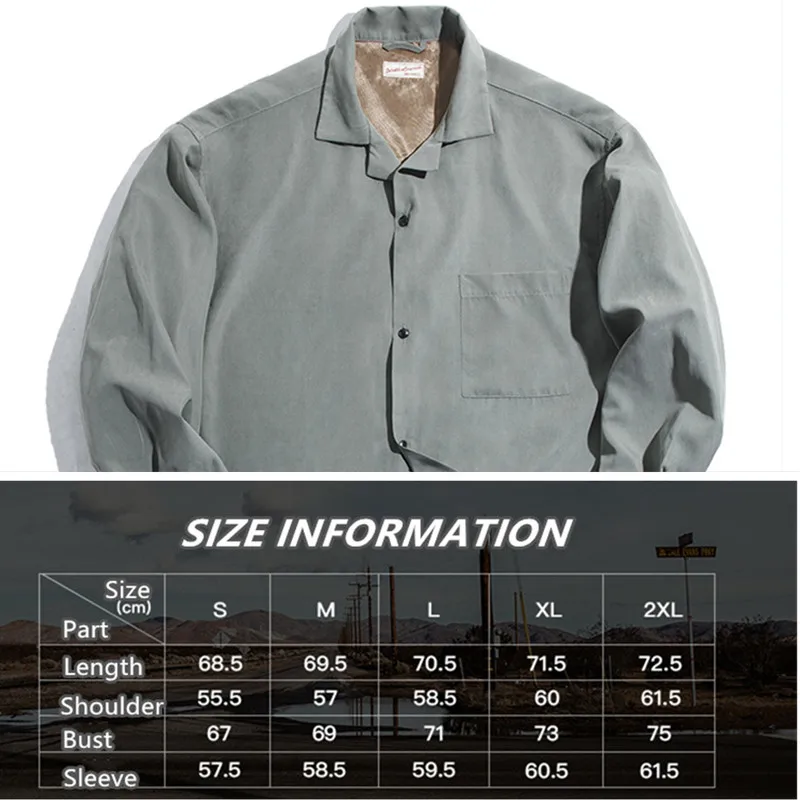 

Matton Tooling Casual Cuban Collar Long-sleeved Shirt Outdoor Camping Climbing Trekking Working Sport Loose V-neck Shirt Men