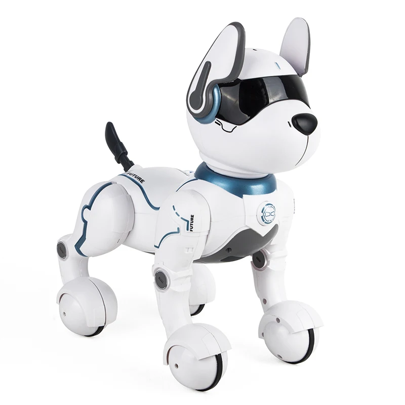 Intelligent Early Education Parent-Child Interaction Robot Dog Kids Gift Dancing Music Program Imitate Animal Sounds RC Pet | Игрушки и