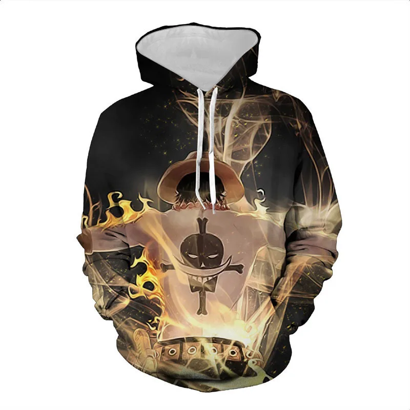 

2021 new men sweater anime peripheral menswear 3 d digital printing hooded sweater man
