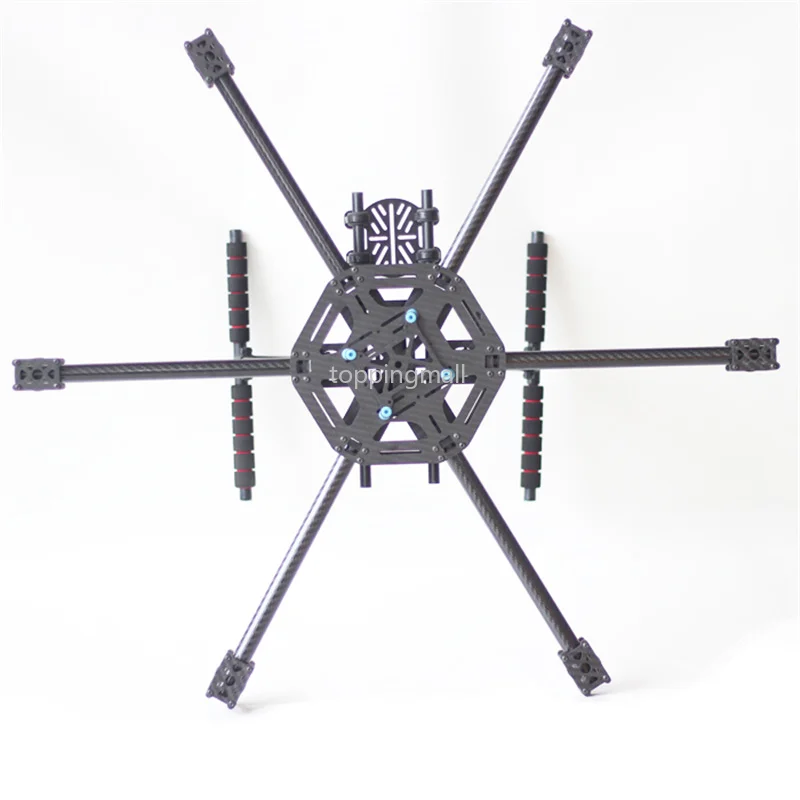 Hex6 X6 600 60 мм гексакоптер рамка для самолета Мультикоптер углеродное волокно с