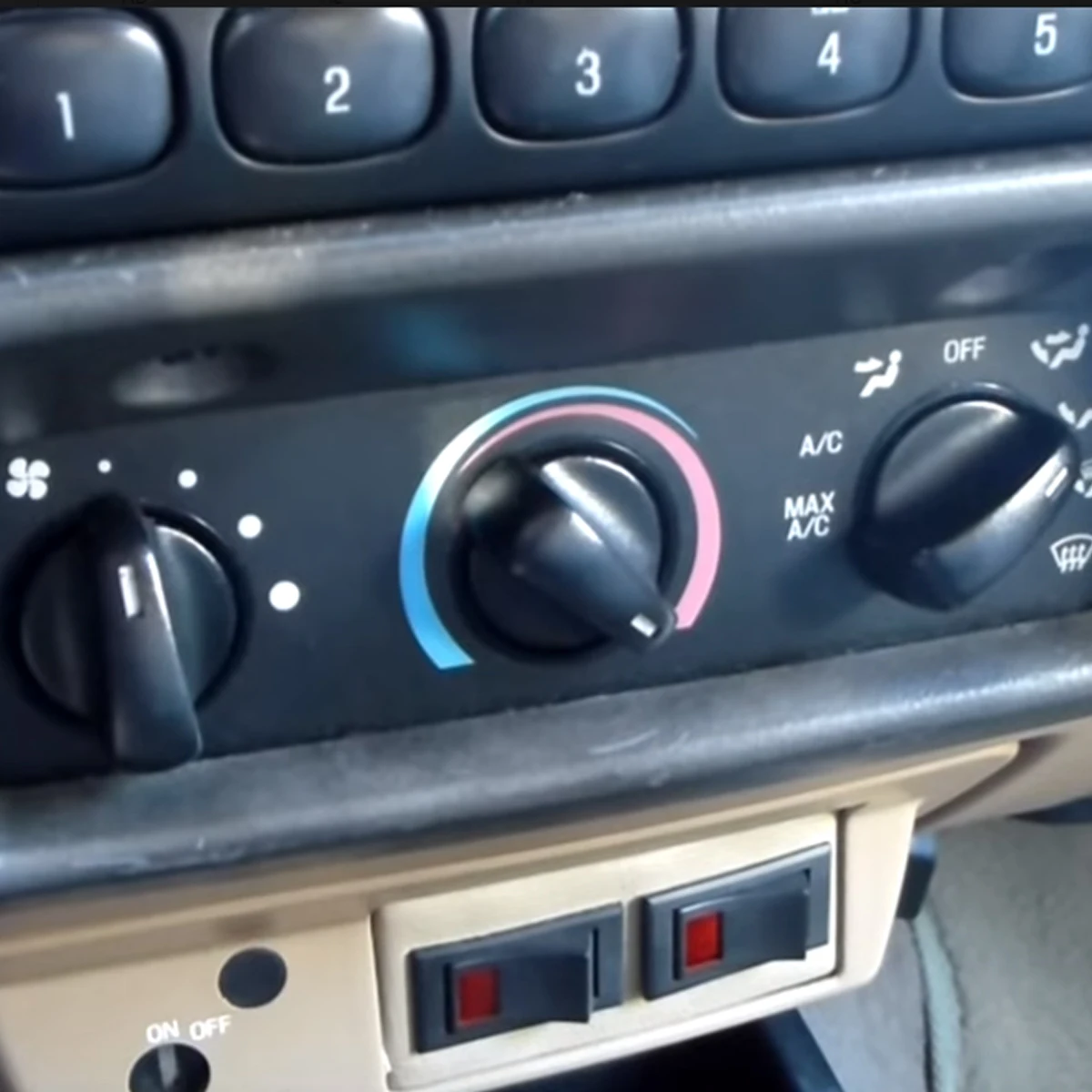 Автомобильная Кнопка A/C управления Переключатели набор замена для Toyota Tundra 2000 2006| |